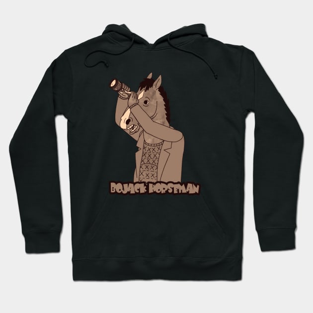 bojack horseman vintage Hoodie by derrickcrack